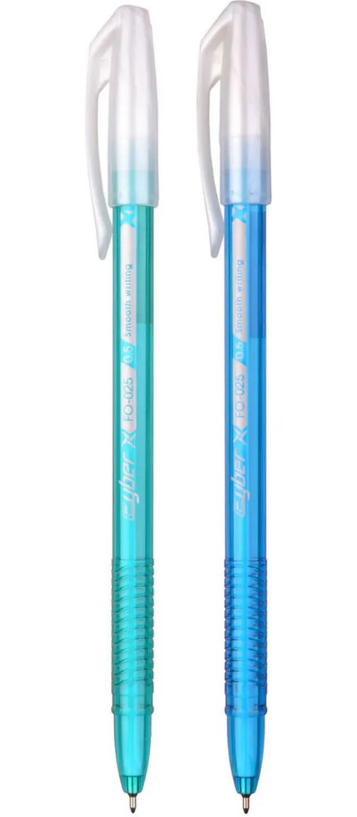 

Ручка шариковая синяя 0,5мм Cyber FLEXOFFICE FO-025 BLUE