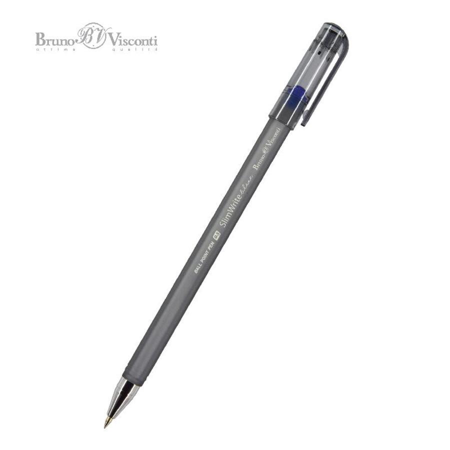 

Ручка шариковая синяя 0,5мм SlimWrite. Ice BRUNO VISCONTI 20-0207