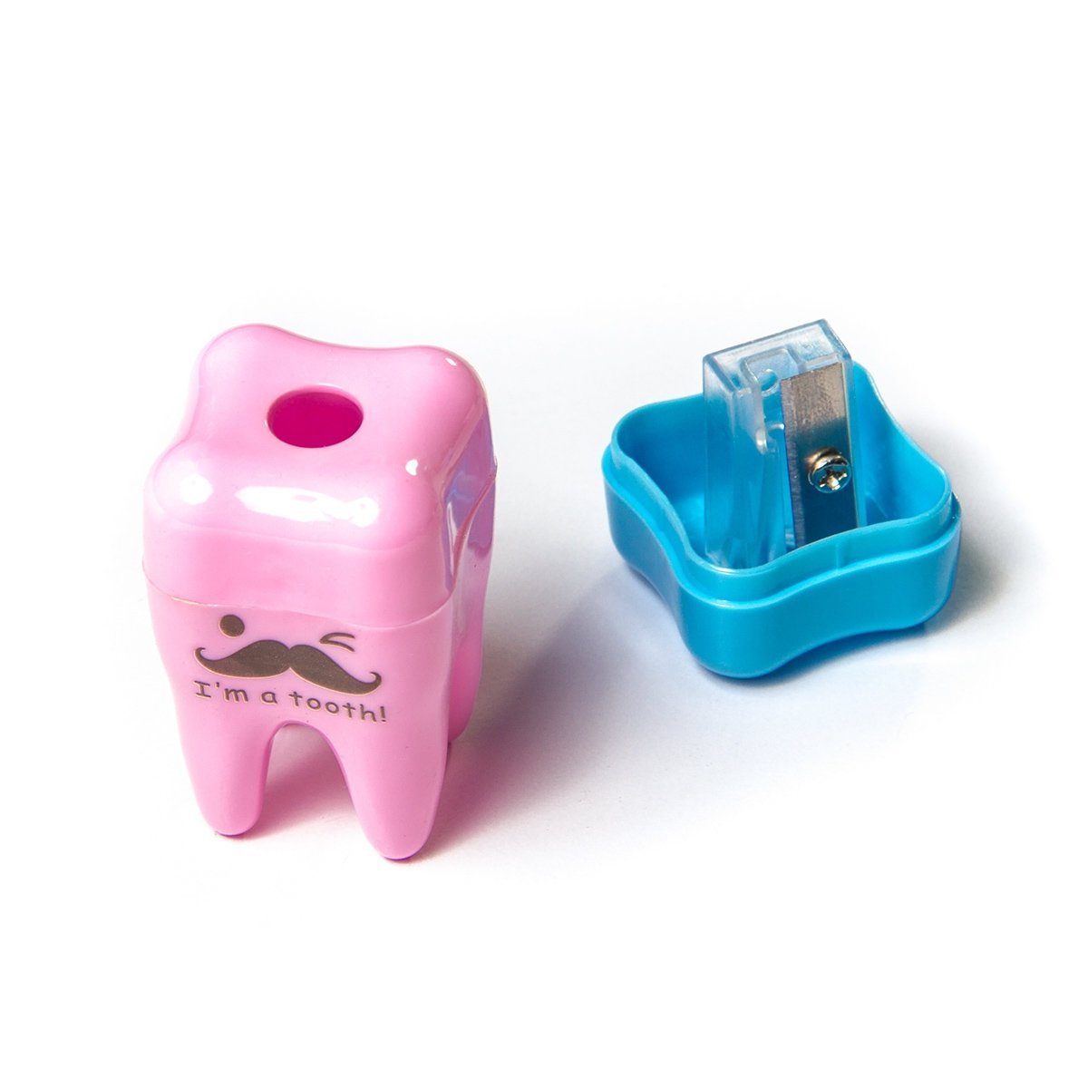 

Точилка 1отв. пластик контейнер Зубик ассорти ALINGAR AL4541