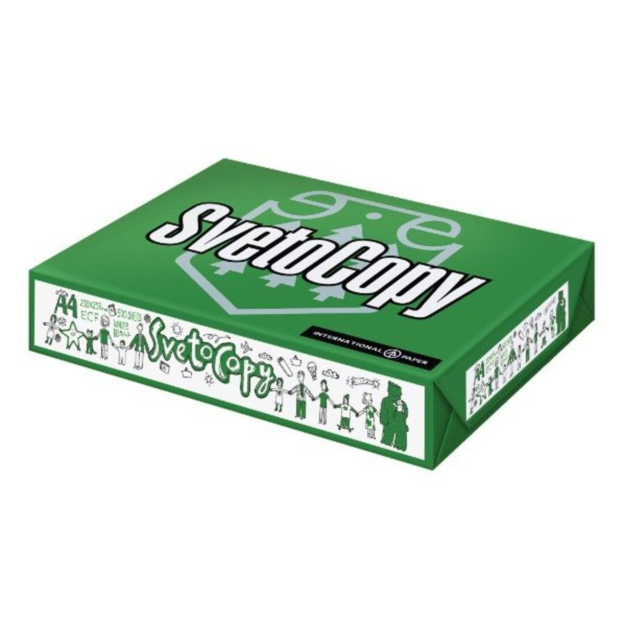 

Бумага для ксерокса А4 500л SvetoCopy 80г/м2 INTERNATIONAL PAPER