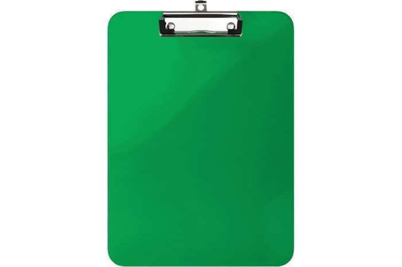 

Планшет А4 пластик вертик. с верхним прижимом сверхпрочный зеленый Lamark CB0444-GN