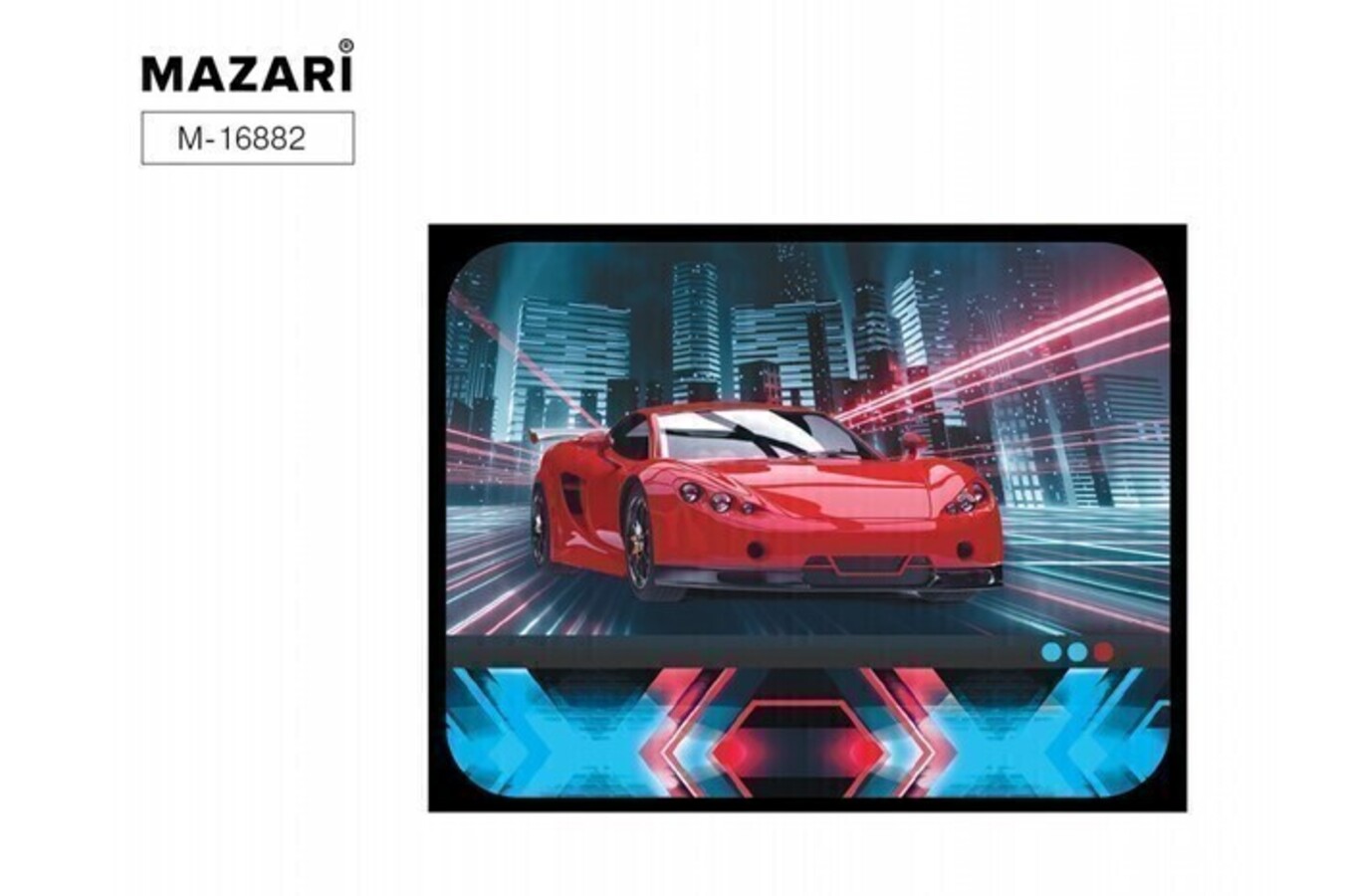 

Папка текстиль А4 1отд. молния сверху Stylish auto ручки MAZARI M-16882 (муж)