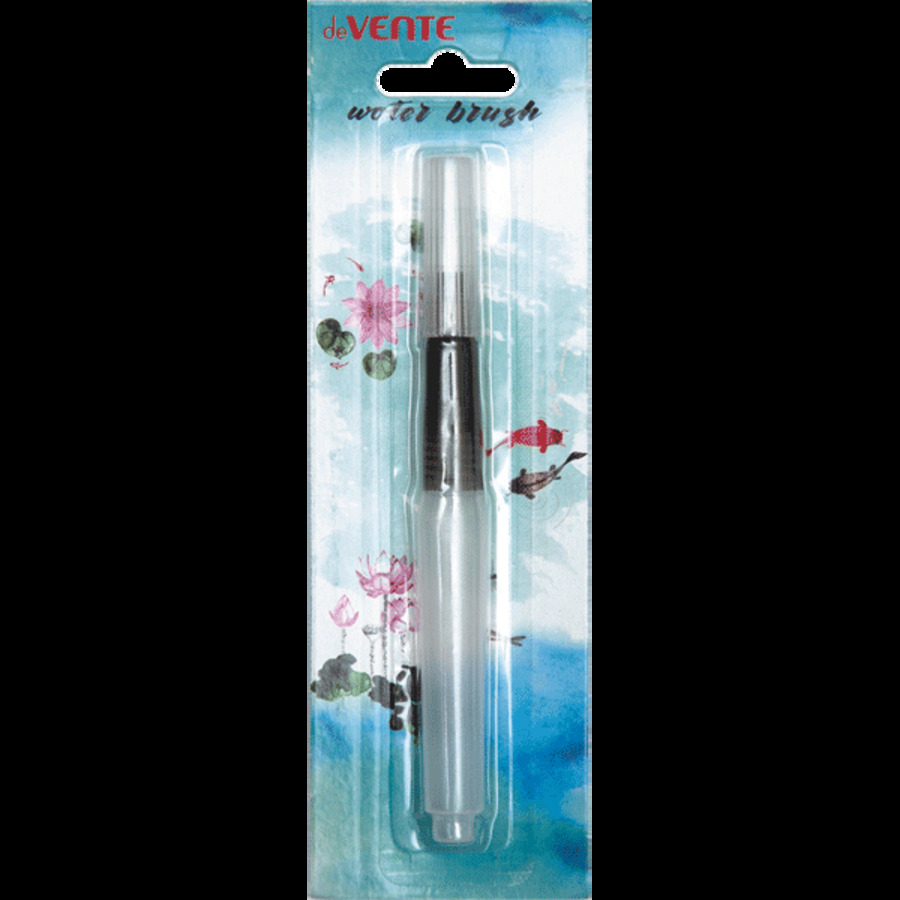 

Кисть синтетика М круглая Water Brush с резервуаром для воды deVENTE 8073791