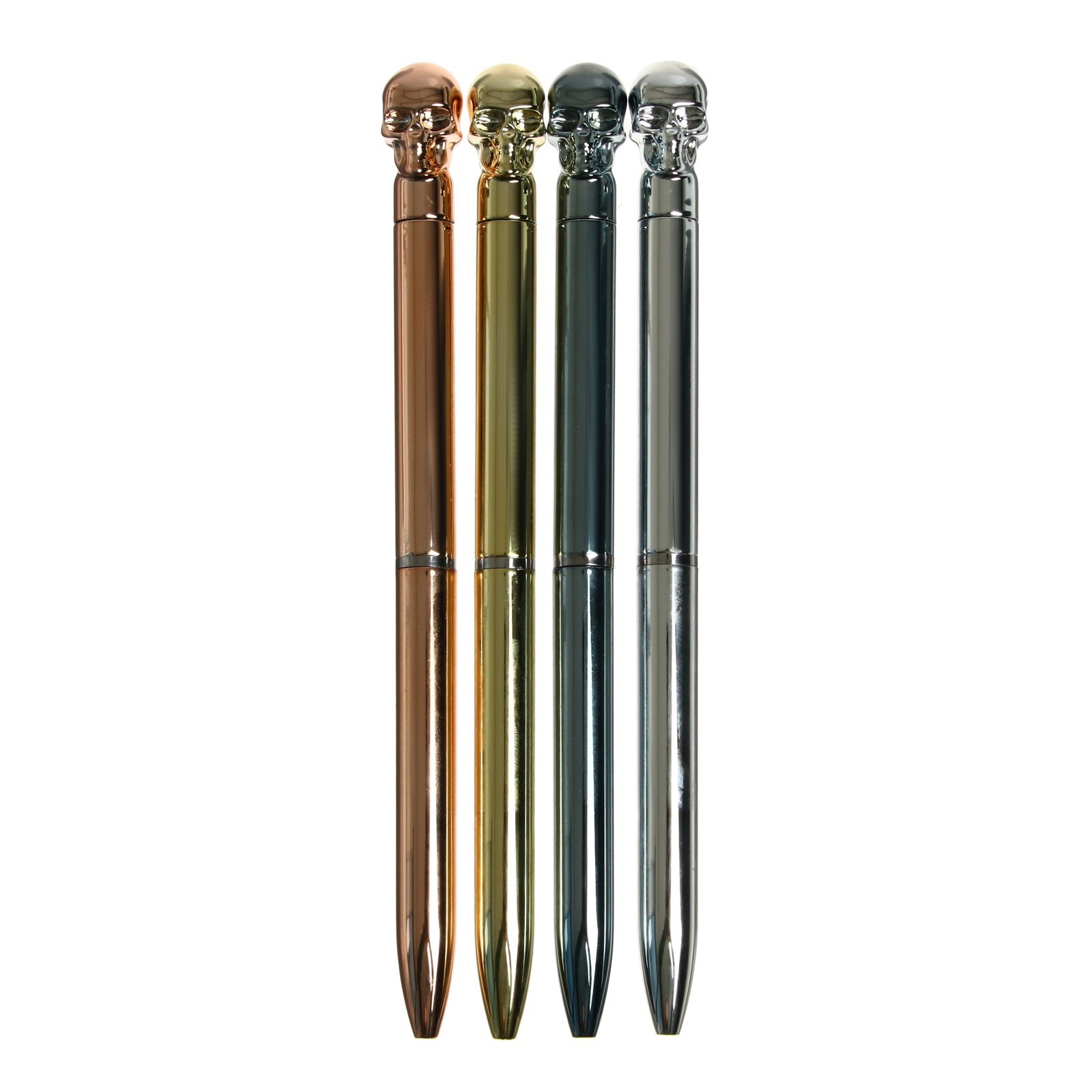 Ручка сувенирная шариковая синяя Череп ассорти корпус CALLIGRATA 7523921 77₽