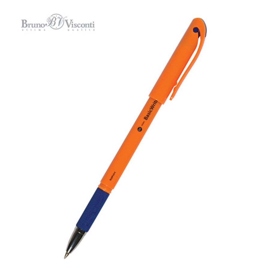

Ручка шариковая синяя 0,5мм BasicWrite.Summer BRUNO VISCONTI 20-0317/31