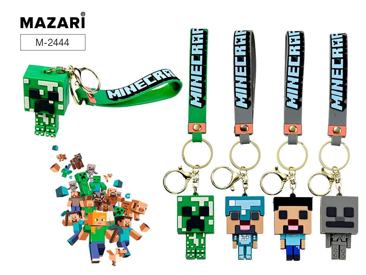 Брелок M-craft ассорти 4 дизайна 179₽