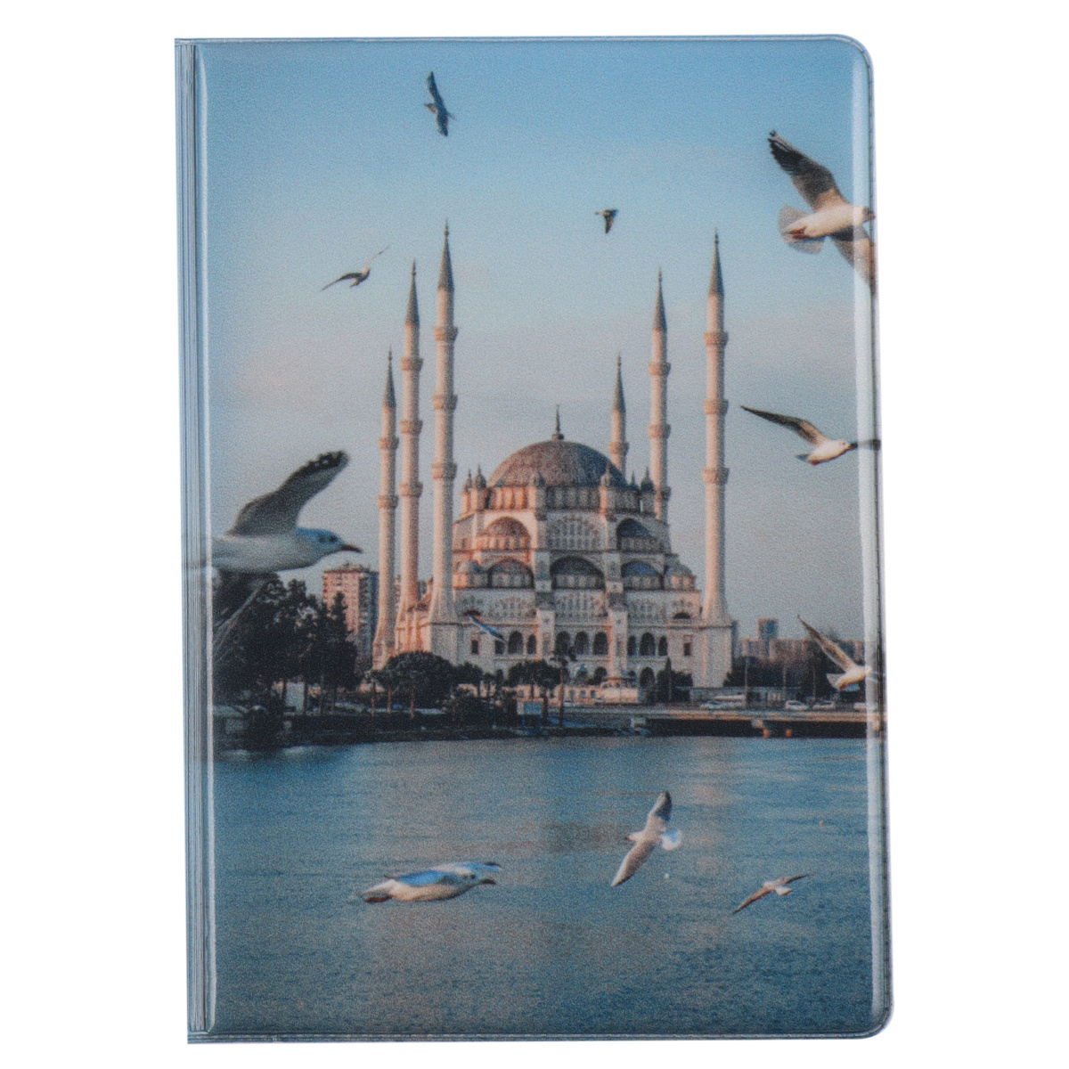 Обложка для паспорта А6 ПВХ Мечеть Кокос 232613 51₽