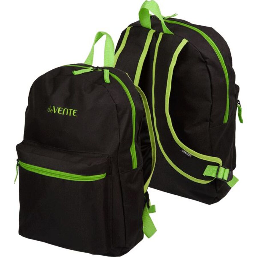 

Рюкзак молодежный 1отд. Black 40x29x17см deVENTE 7032378 (уни)