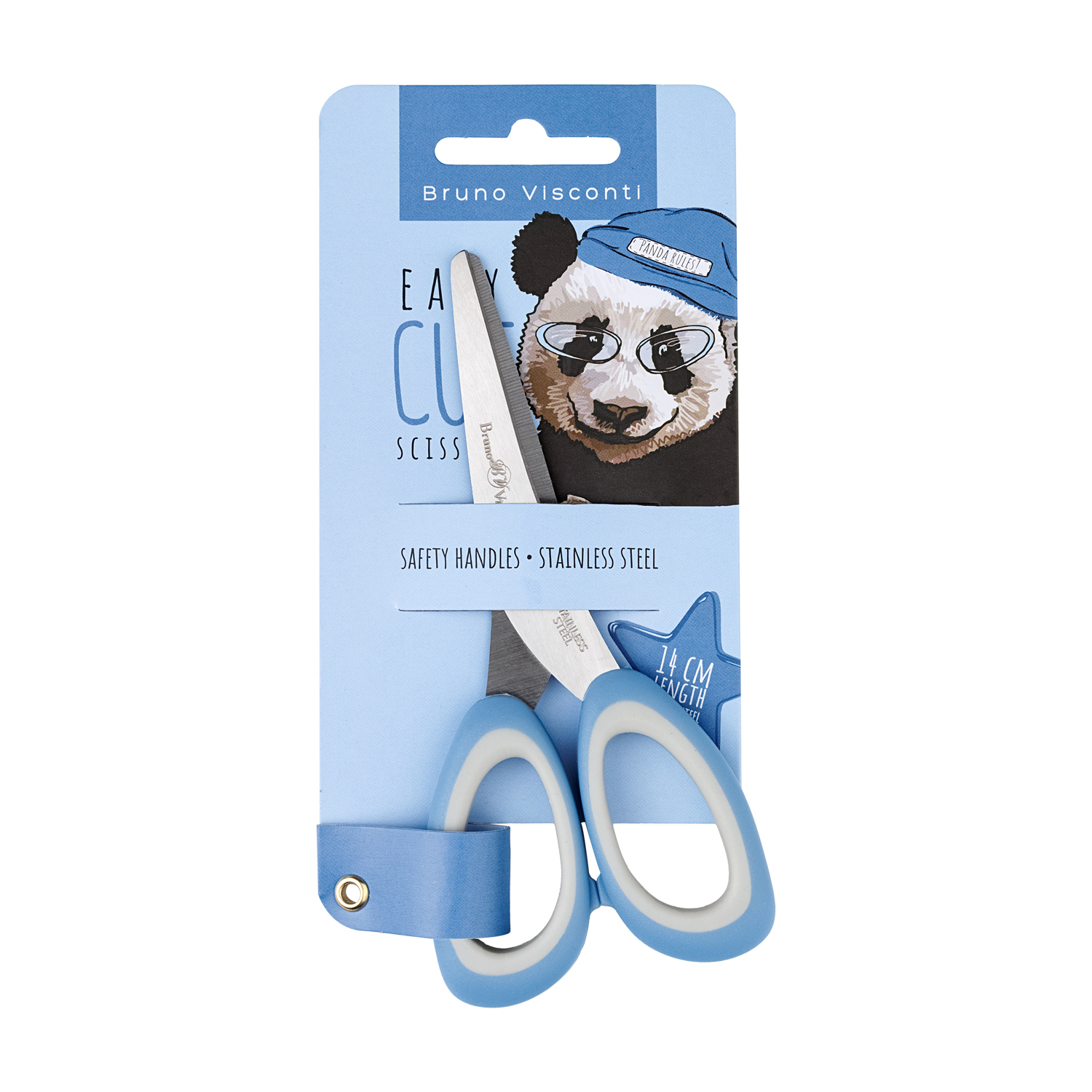 

Ножницы детские 140мм Easycut Junior европодвес BRUNO VISCONTI 60-0027/02