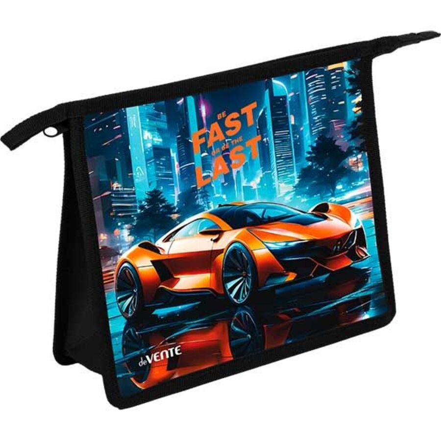 Папка для тетрадей пластик молния сверху А5 1отд Fast Or Last 3D deVENTE 8056566 муж 177₽