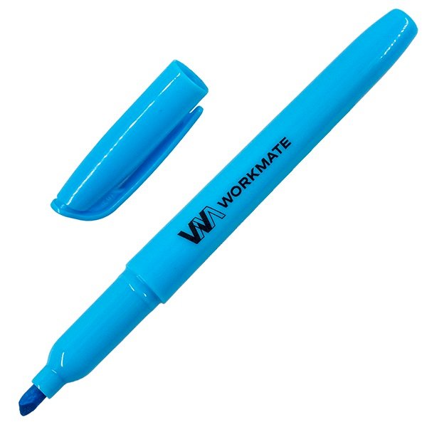 Текстовыделитель 1-4 мм H-4 скошнак Синий WORKMATE 14-4392 18₽