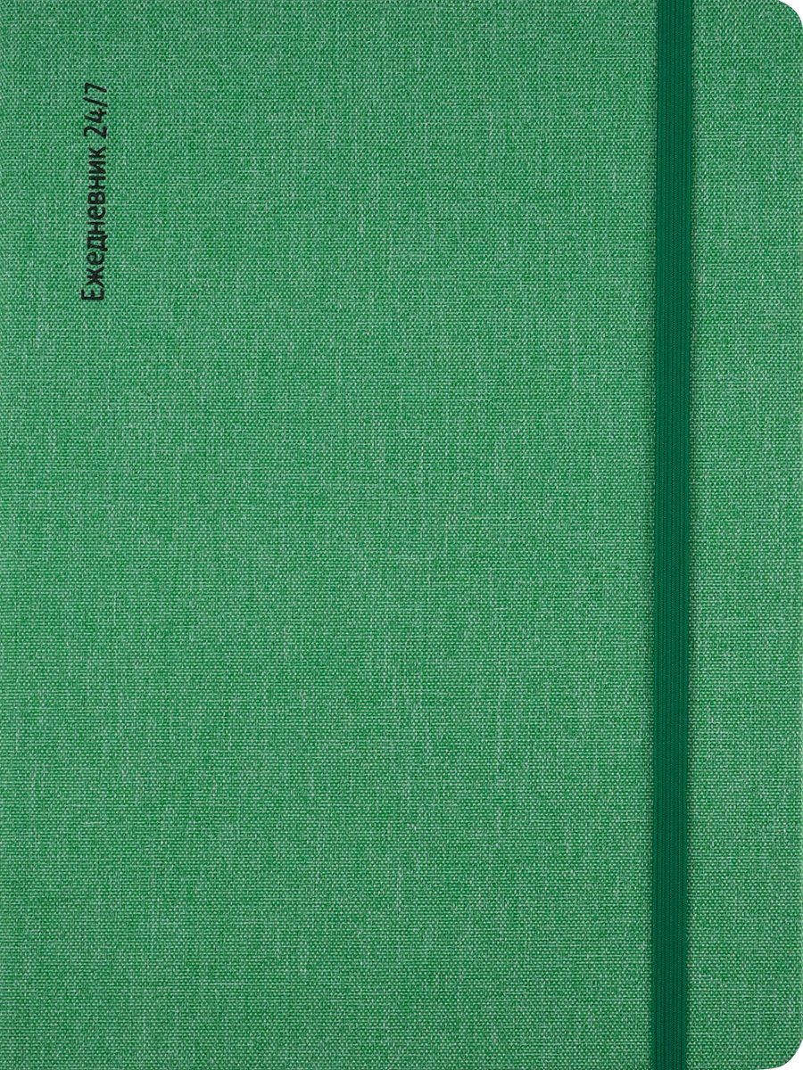 

Ежедневник А5 136л недатир. тв.обл. Blackpool зеленый ляссе PROF-PRESS 136-7599