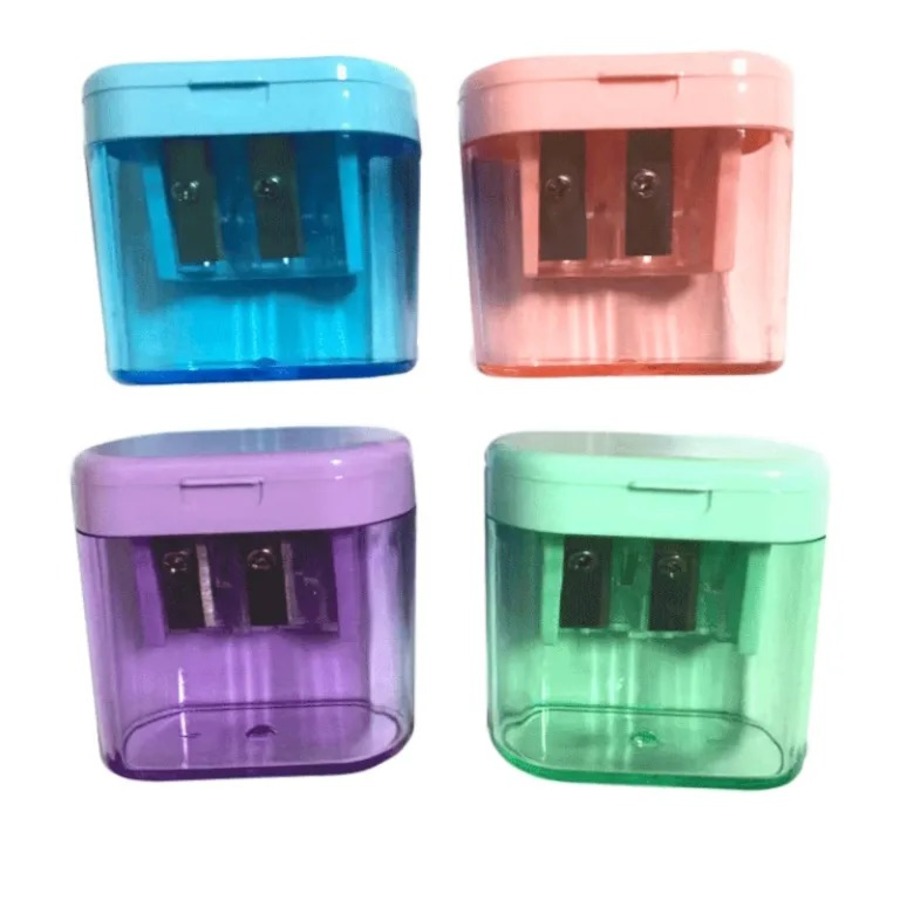 

Точилка 2отв. пластик контейнер Pastel ассорти deVENTE 8031102