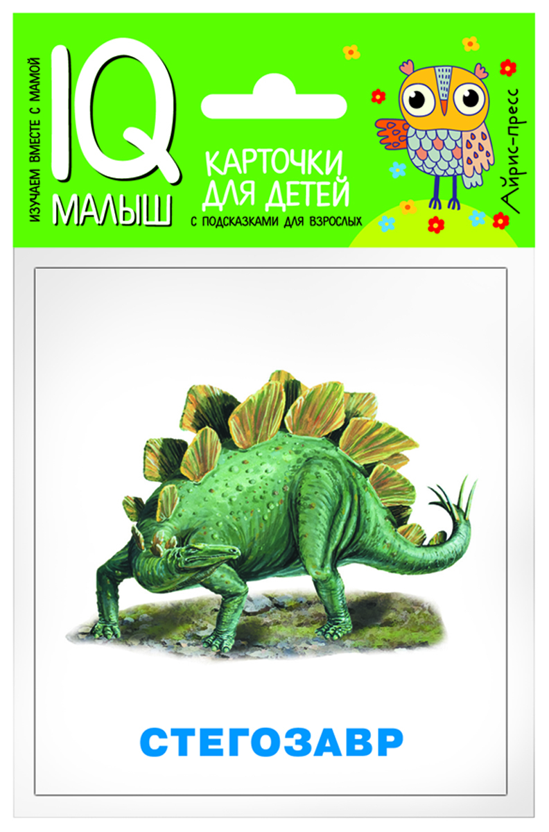 

Динозавры. Карточки для детей с подсказками для взрослых