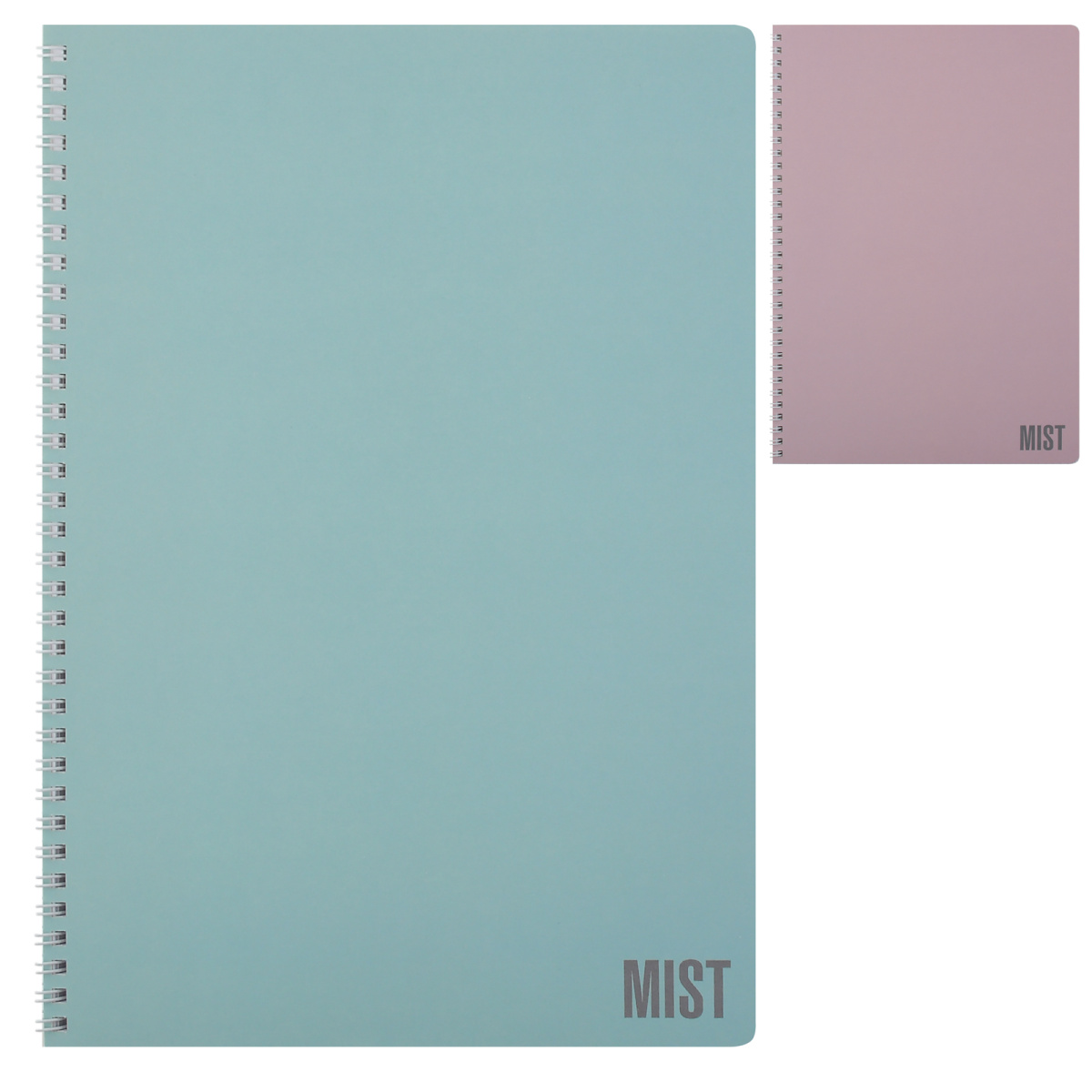 

Тетрадь А4 80л клетка гребень мелов.картон Mist soft touch перфорация ассорти HATBER 80Т4лВ1гр