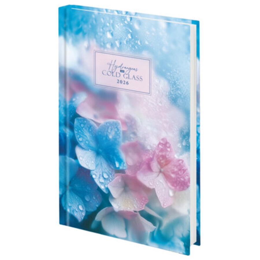 

Ежедневник А5 160л датир. 2026г тв.обл. Гортензия глянц.лам. STAFF 117321