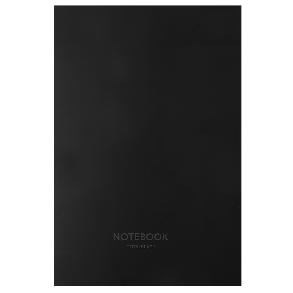 Тетрадь А4 80л клетка скрепка меловкартон Total black soft touch ПОЛИНОМ 25033 136₽