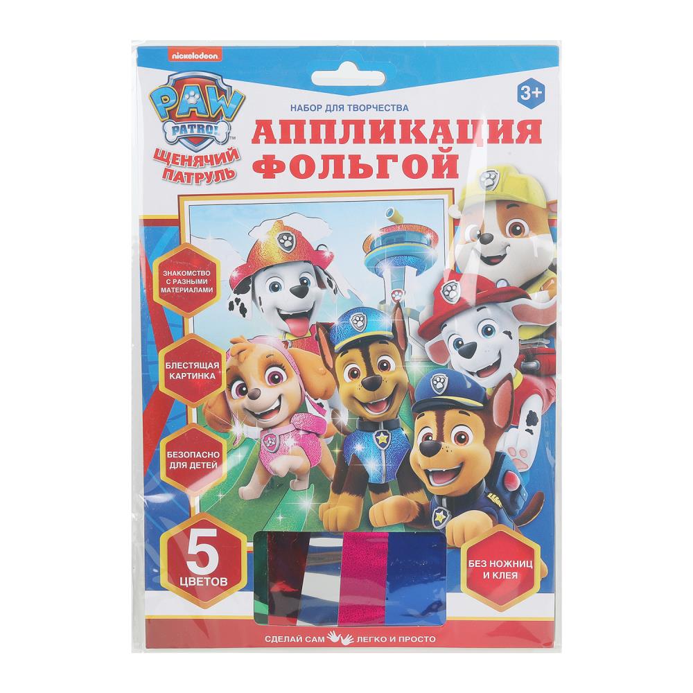 Аппликация из фольги 17х23см Щенячий Патруль MultiArt FOIL-112355 100 136₽