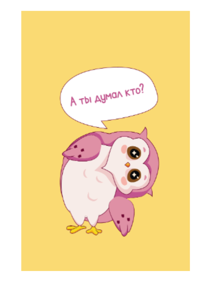 Футляр для проездного пропуска и карт 65х105мм ПВХ А ты думал кто ILIKEGIFT 16798 113₽