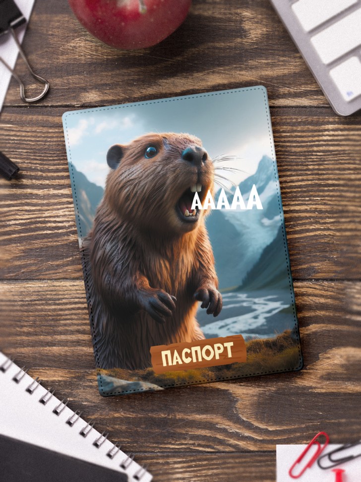 Обложка для паспорта А6 ПВХ Аааа ILIKEGIFT 17543 172₽