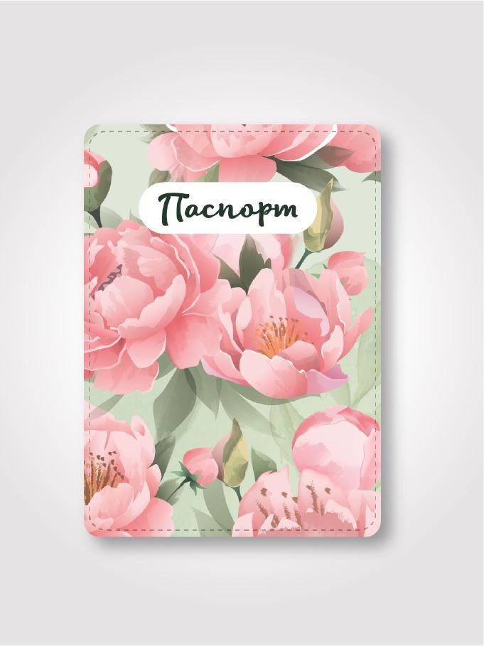 Обложка для паспорта А6 ПВХ Цветы ILIKEGIFT 17603 172₽