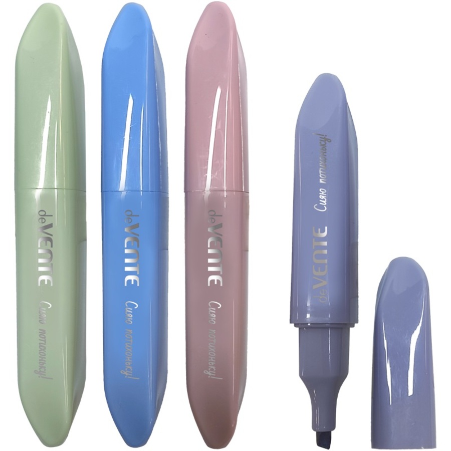 Текстовыделители набор 4цв 1-4мм Mentality скошнак deVENTE 5045503 171₽