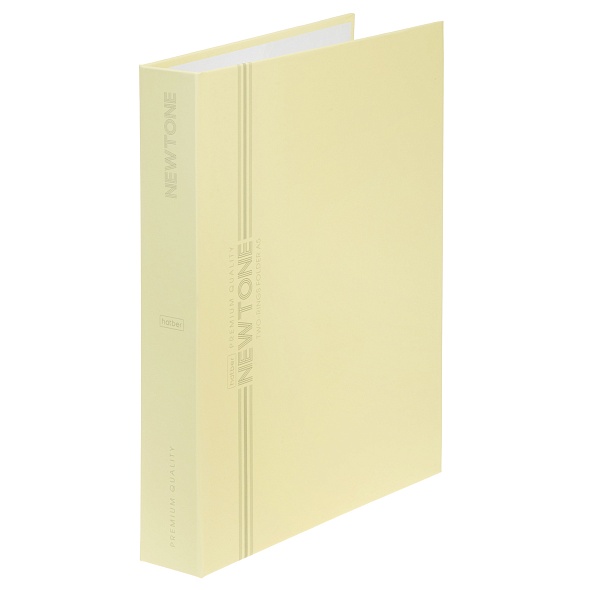 Папка 2 кольца картон А5 торец 35мм d-25мм NEWtone Pastel Лунный камень HATBER ПК5_05058 133₽