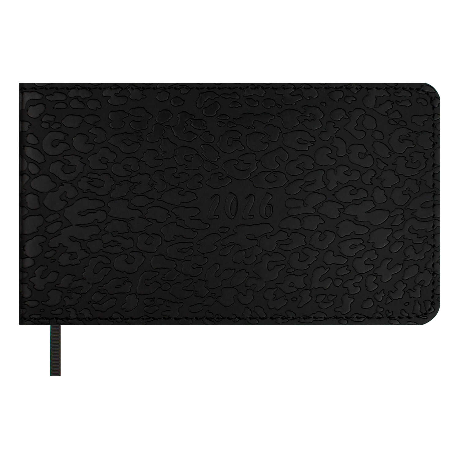 Еженедельник 87х150мм 64л датир 2026г интегобл Виннер черный кожзам ляссе ESCALADA 70398 208₽