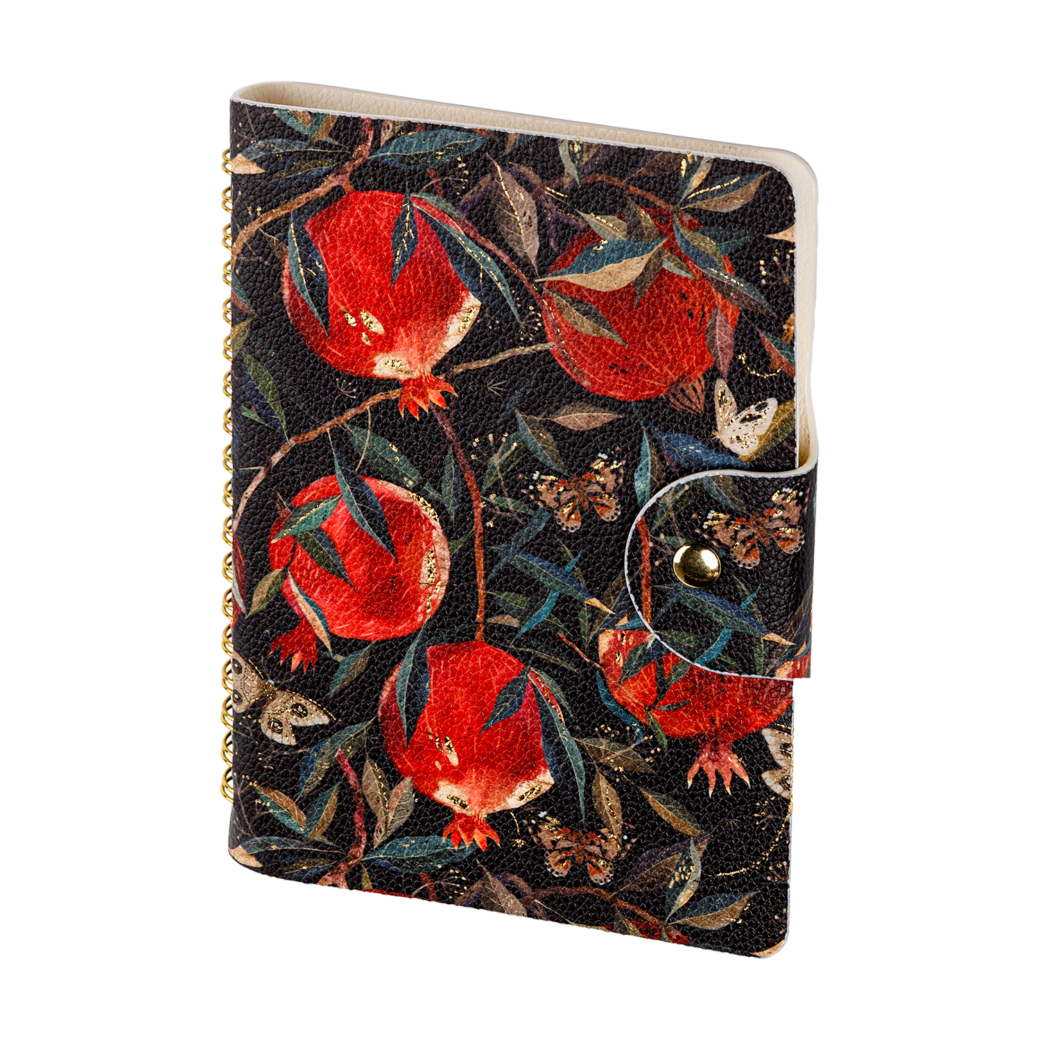 

Ежедневник В6 136л недатир. интег.обл. гребень Flora Гранат кожзам BRUNO VISCONTI 3-812/06