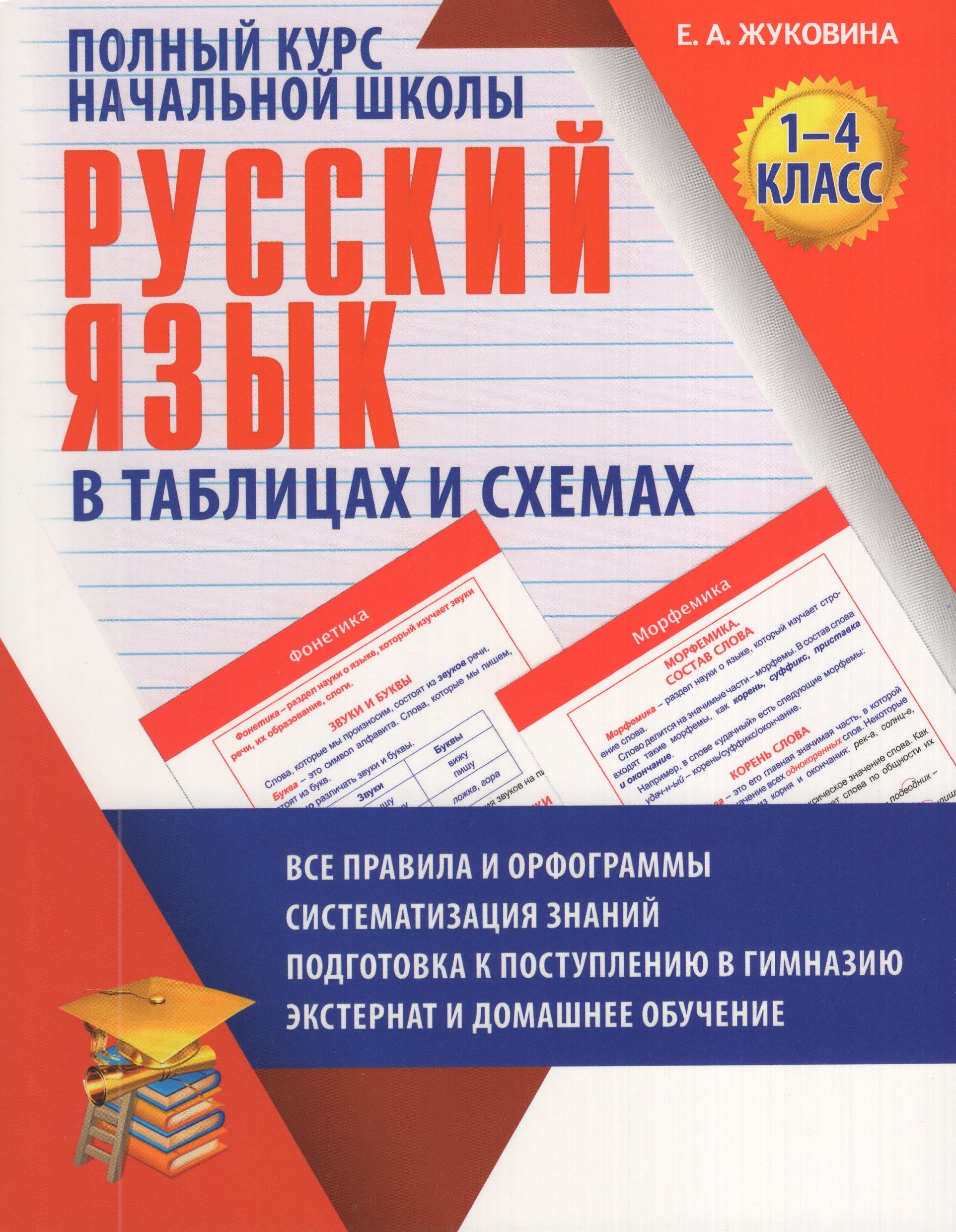 

Русский язык в таблицах и схемах. 1-4 классы