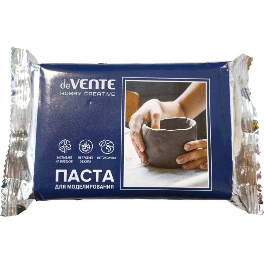 Масса керамическая 500г Hobby creative серая самозатвердевающая deVENTE 8042427 205₽