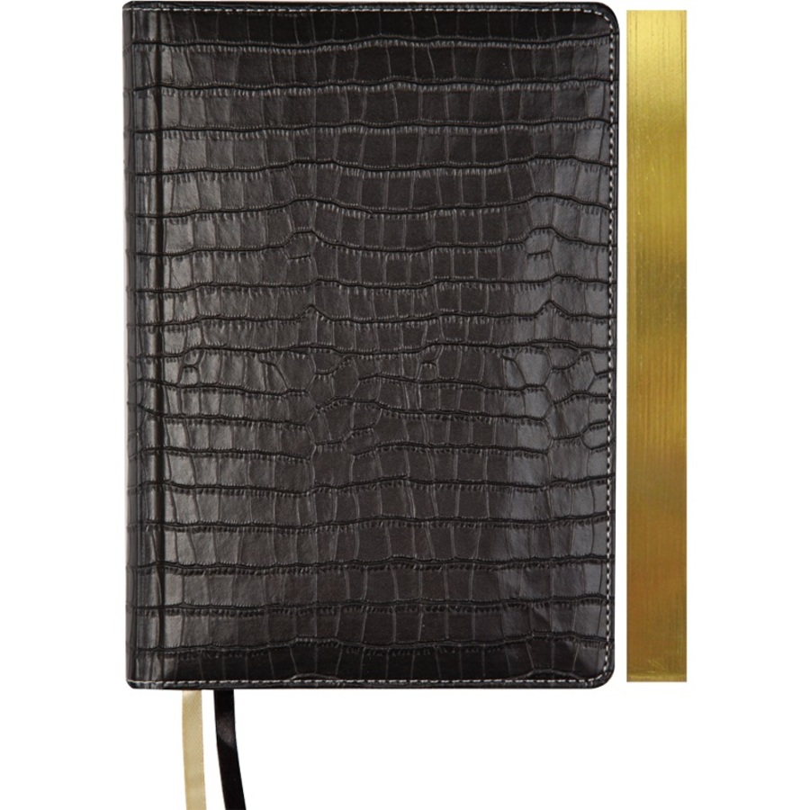 Ежедневник В6 136л недатир твобл Wild черный кожзам 2 ляссе подаркоробка deVENTE 2035422 265₽