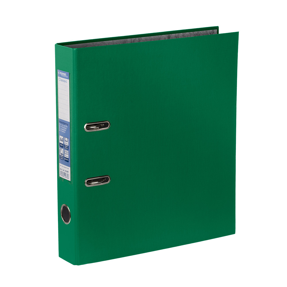 Регистратор картон А4 торец 50мм Classic зеленый EXPERT COMPLETE 25183 229₽