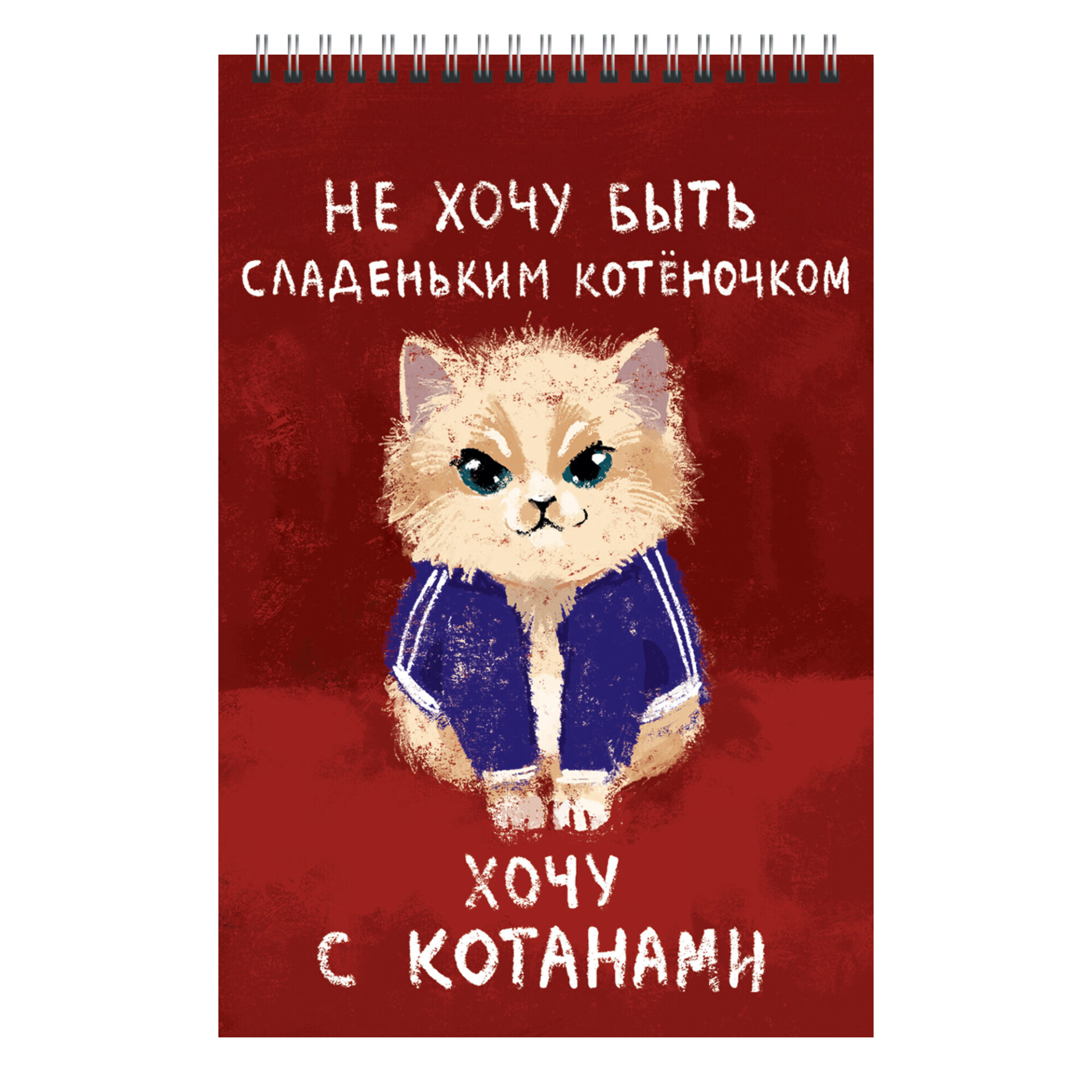 Блокнот А7 60л клетка гребень мягкобл Слово котана ассорти Listoff БСК740363 41₽