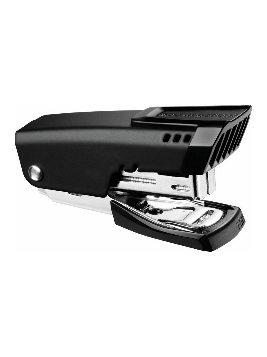 Степлер - мини 10 15л Essentials металл черный встроенный антистеплер MAPED 352311 300₽