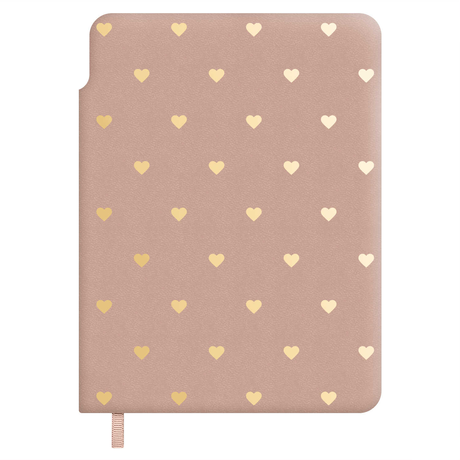 Книжка записная А6 96л линия интегобл кожзам Замша бежевый тиснфольгой ляссе ESCALADA 71045 276₽