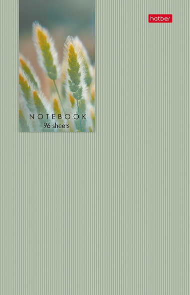 Блокнот А5 96л клетка скрепка мягкобл Прикосновение к природе глянцлам HATBER 96Б5лВ1_31773 103₽