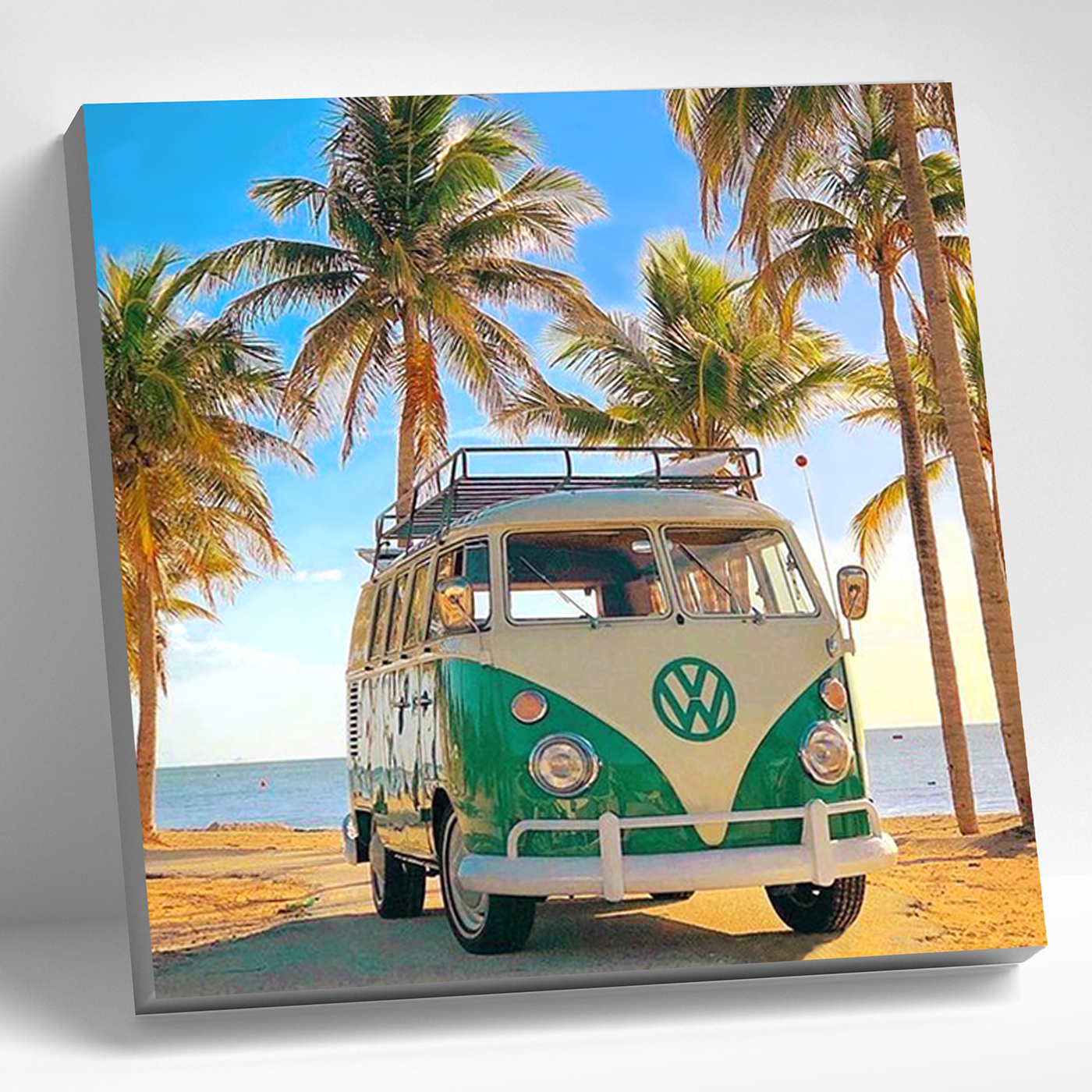 Картина по номерам 30х30см На берегу 442₽