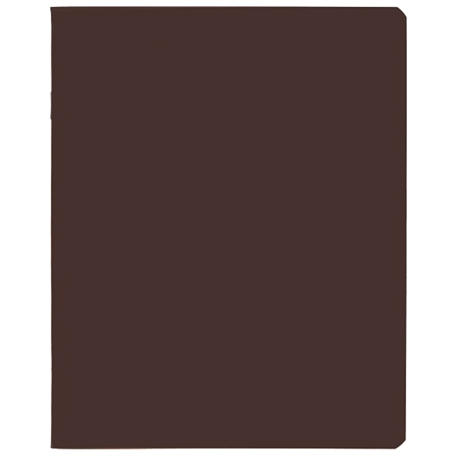 Тетрадь А5 96л клетка скрепка меловкартон Однотон SoloMatte Каштановый мед HATBER 96Т5лВ1 107₽