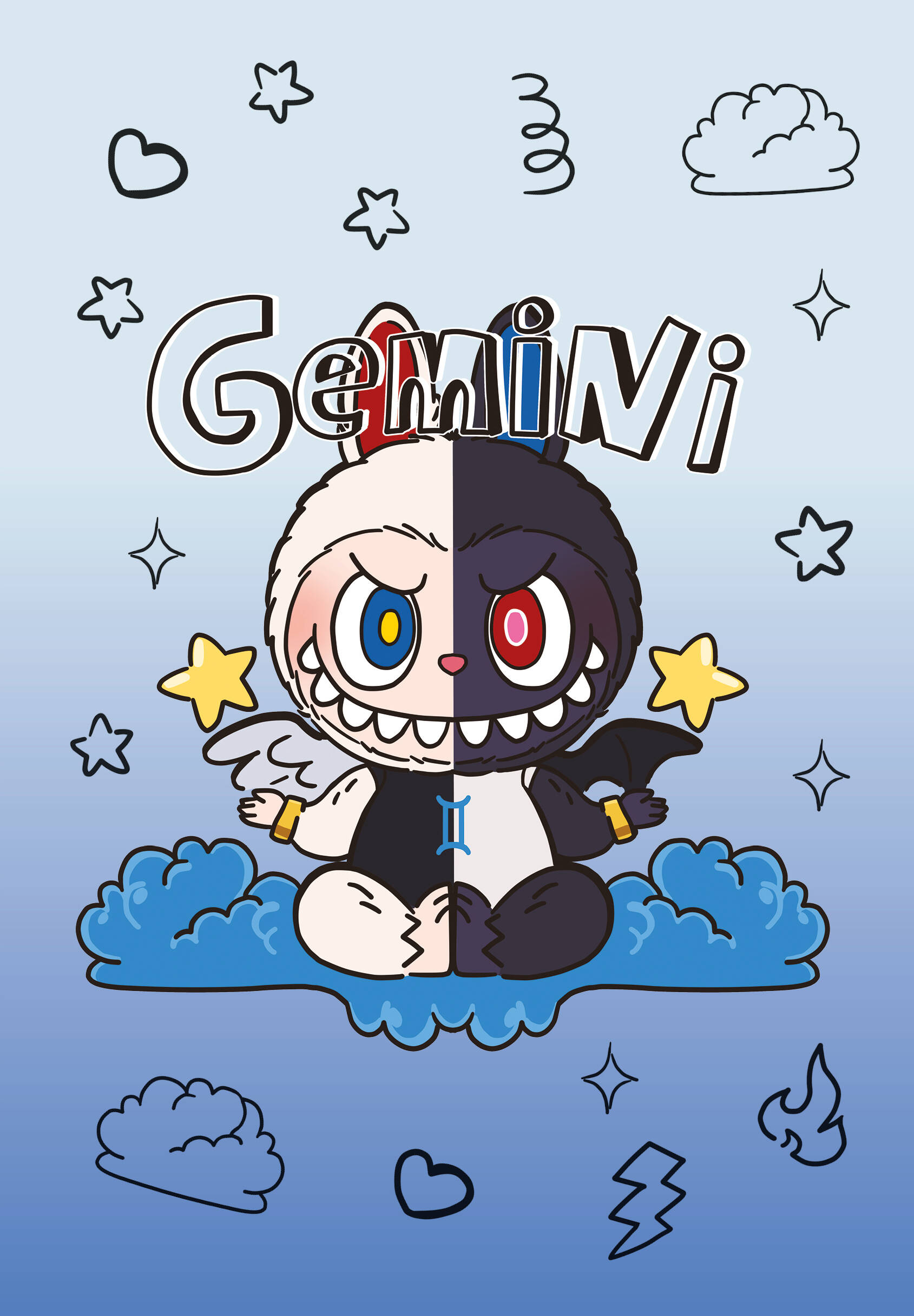 

The Monsters. Астрологический блокнот Близнецы (Лабубу)