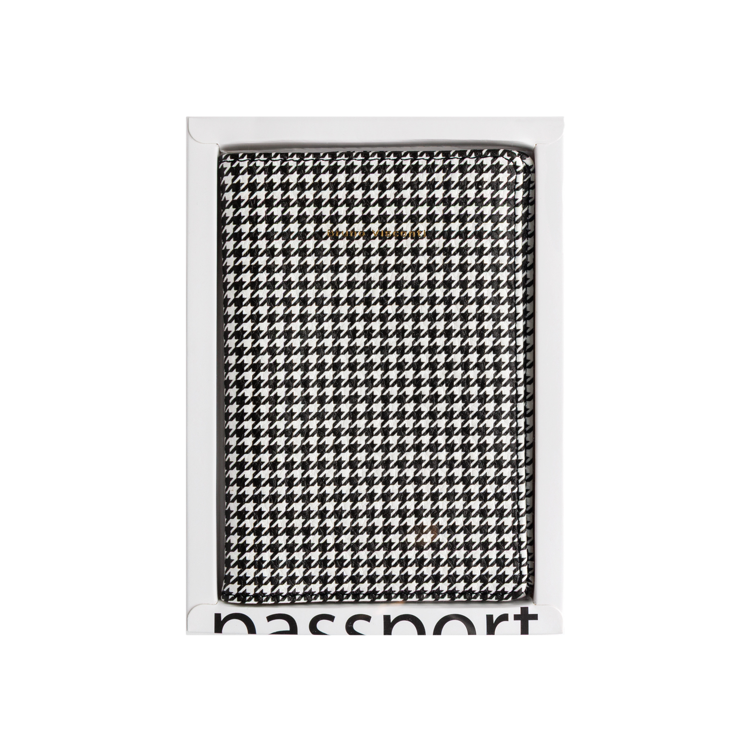 Обложка для паспорта А6 экокожа Black White BRUNO VISCONTI 3-62008 348₽