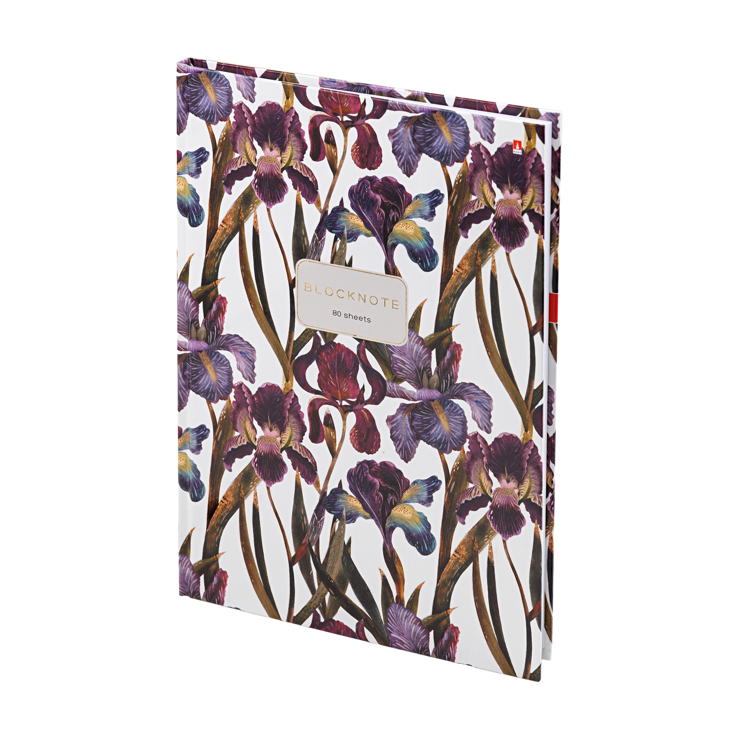 Блокнот А4 80л клетка твобл Flora Ирисы глянцлам АЛЬТ 3-80-06020 321₽