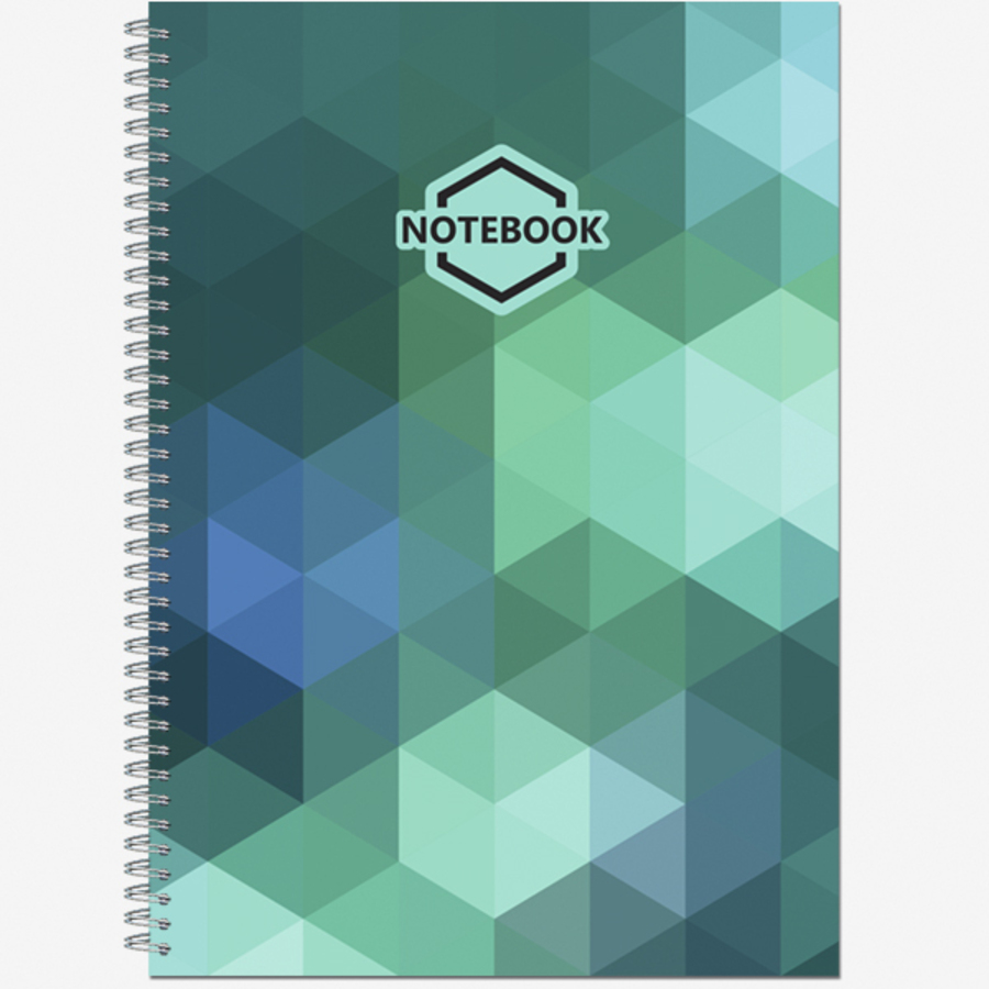 Тетрадь А4 80л клетка гребень меловкартон Яркий Офис выб УФ-лак ПОЛИНОМ 2755 158₽