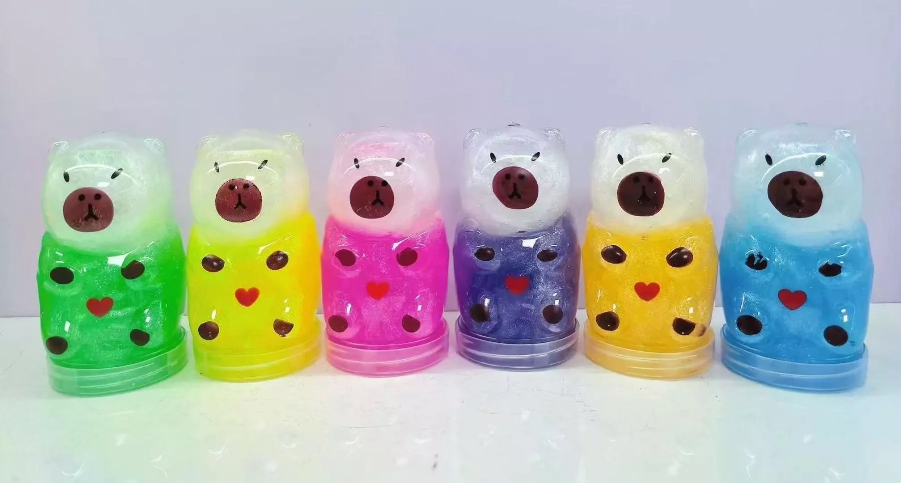 Лизун-слайм Бусинка 95х5см 180г ассорти ИгроДом 19-14 91₽