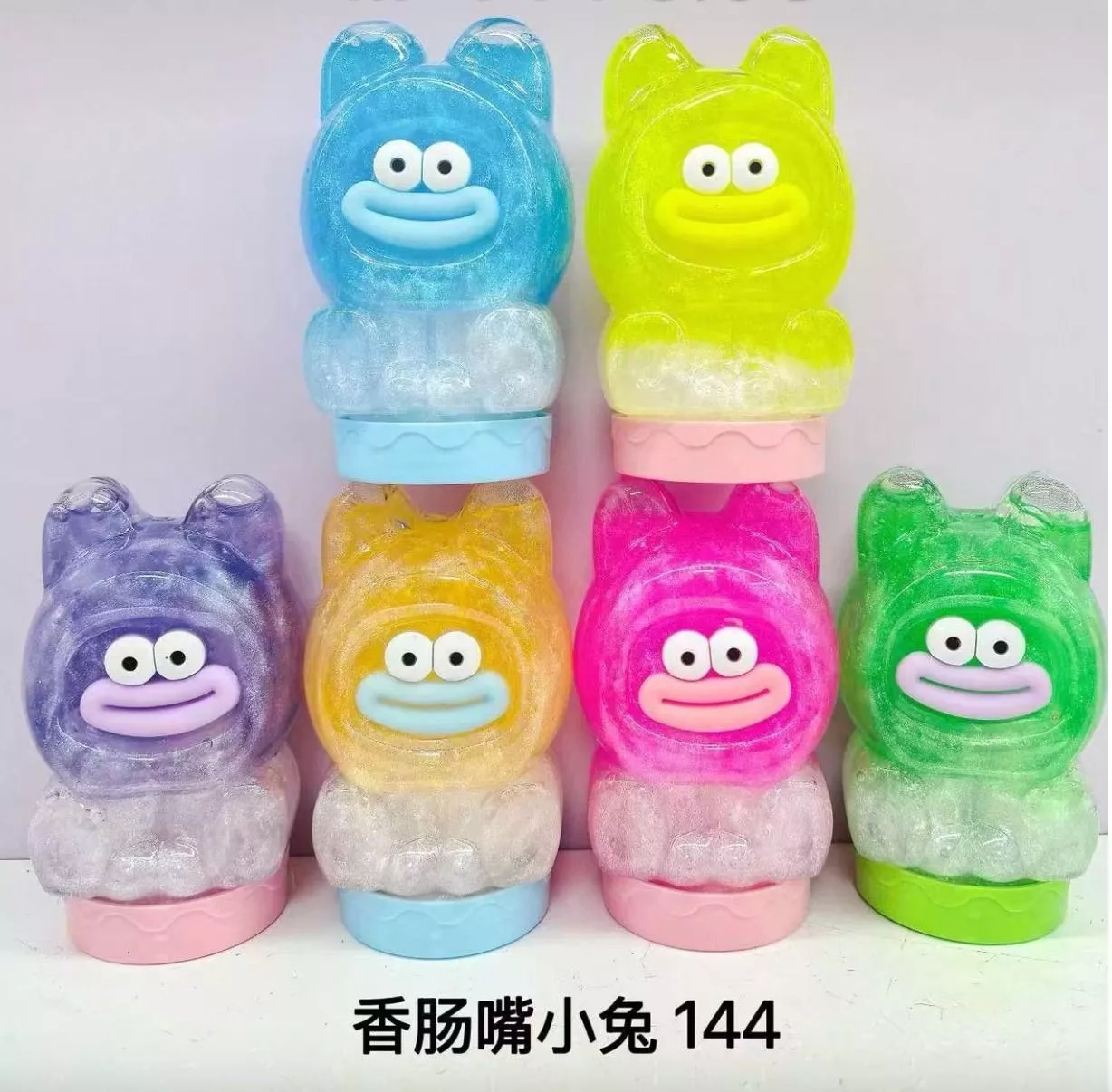 Лизун-слайм Кики 11х6см 265г ассорти ИгроДом 19-5 90₽