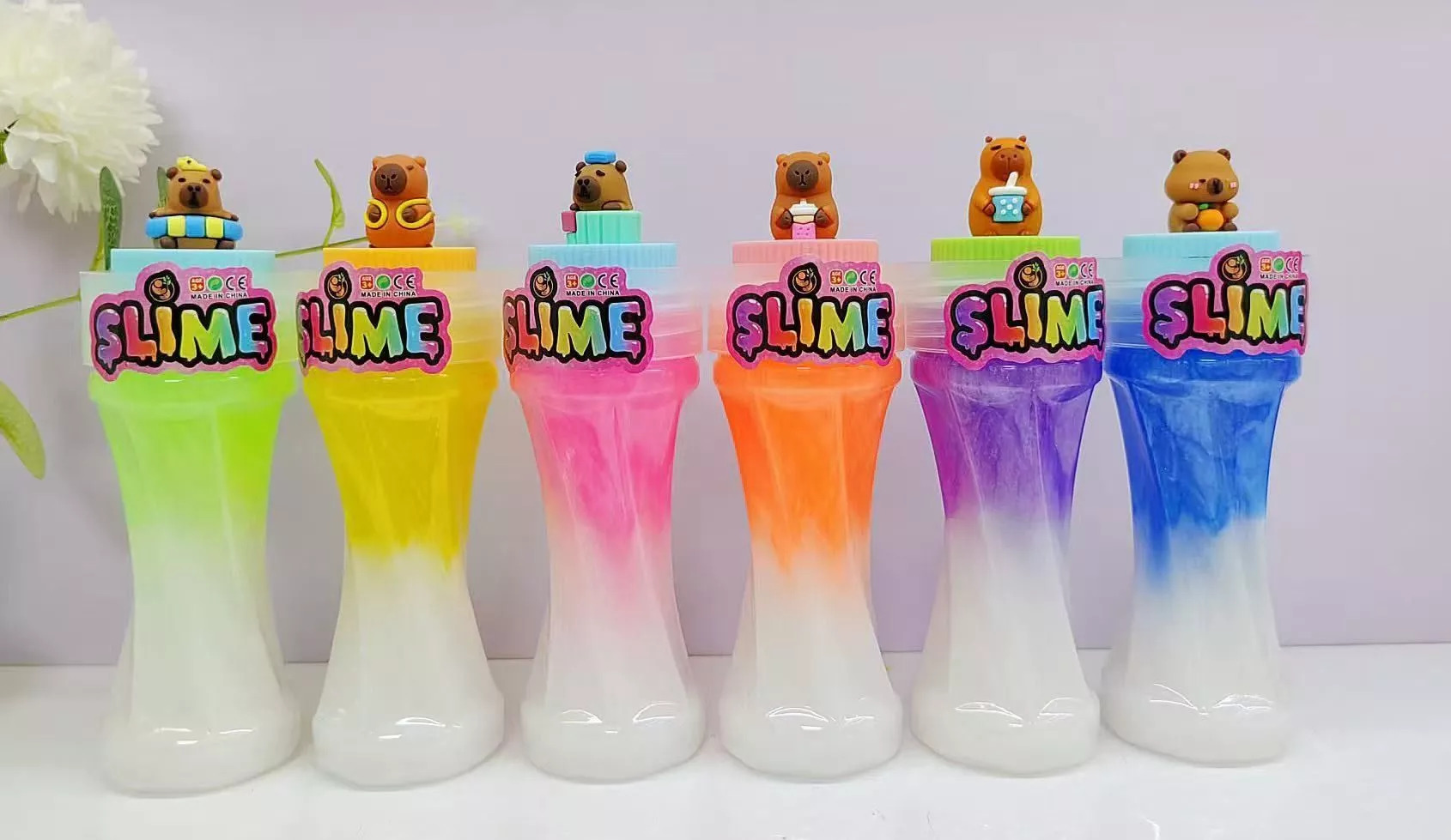 Лизун-слайм Саня 165х5см 170г ассорти ИгроДом 19-23 121₽