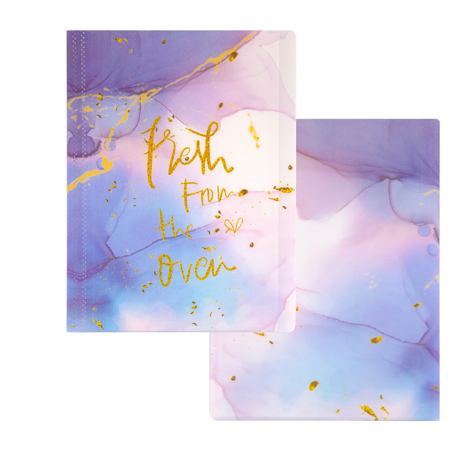 Папка 20 вкладышей пластик А4 пл400мкм Fresh сиреневый мрамор ALINGAR AL128043 112₽