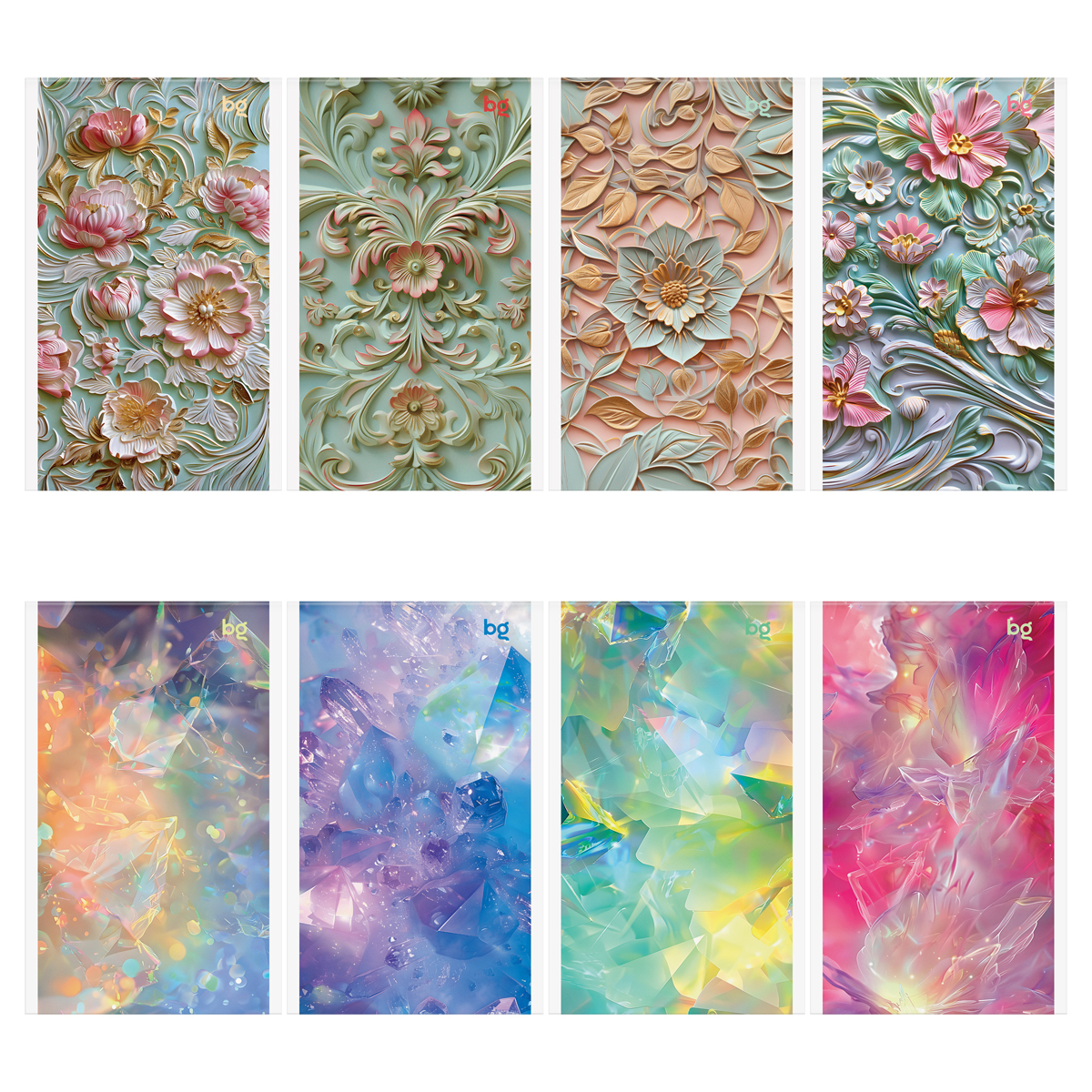 Блокнот А6 32л клетка скрепка мягкобл Flowers and shine блестки ассорти BG Б6ск32_бл 09429 34₽