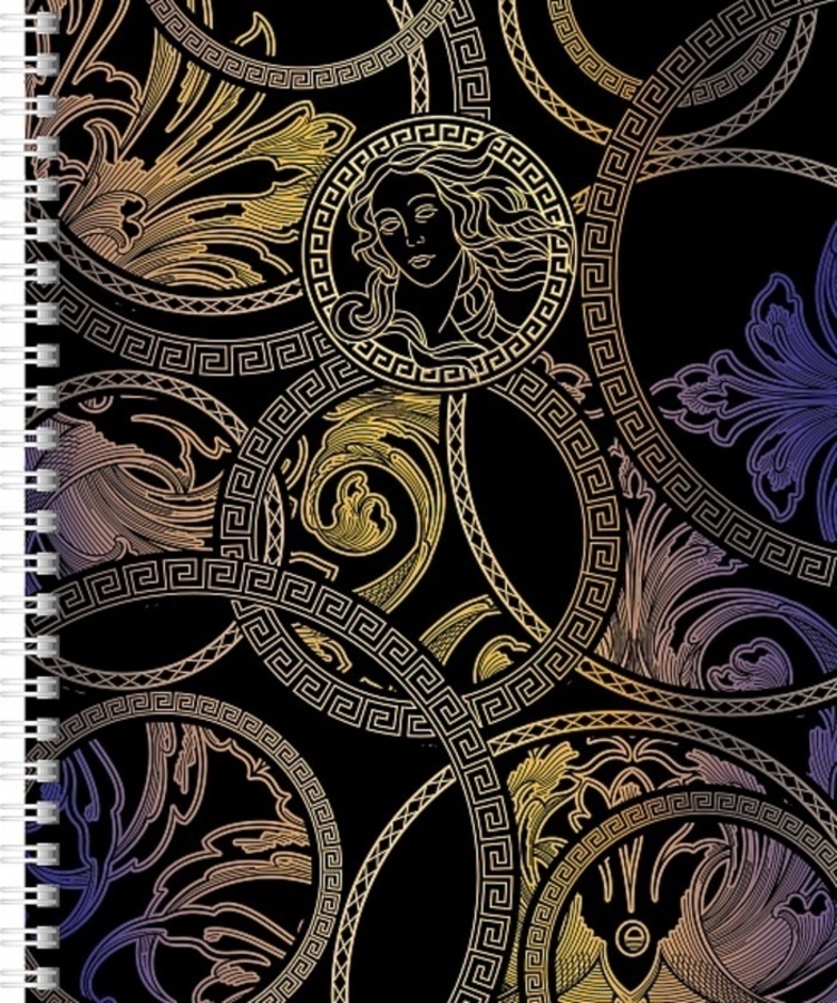 

Тетрадь А5 96л клетка гребень мелов.картон От Кутюр 3D фольга мат.лам. HATBER 96Т5лофВ1гр