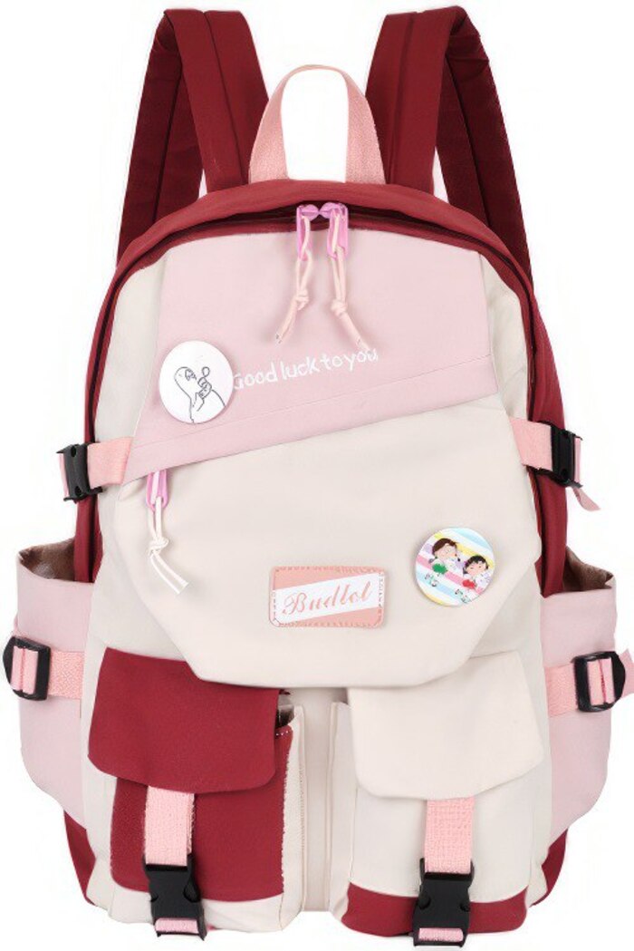 Рюкзак школьный 1отд Разноцветный 42x28x18см 3 кармана Sanvero 1670₽